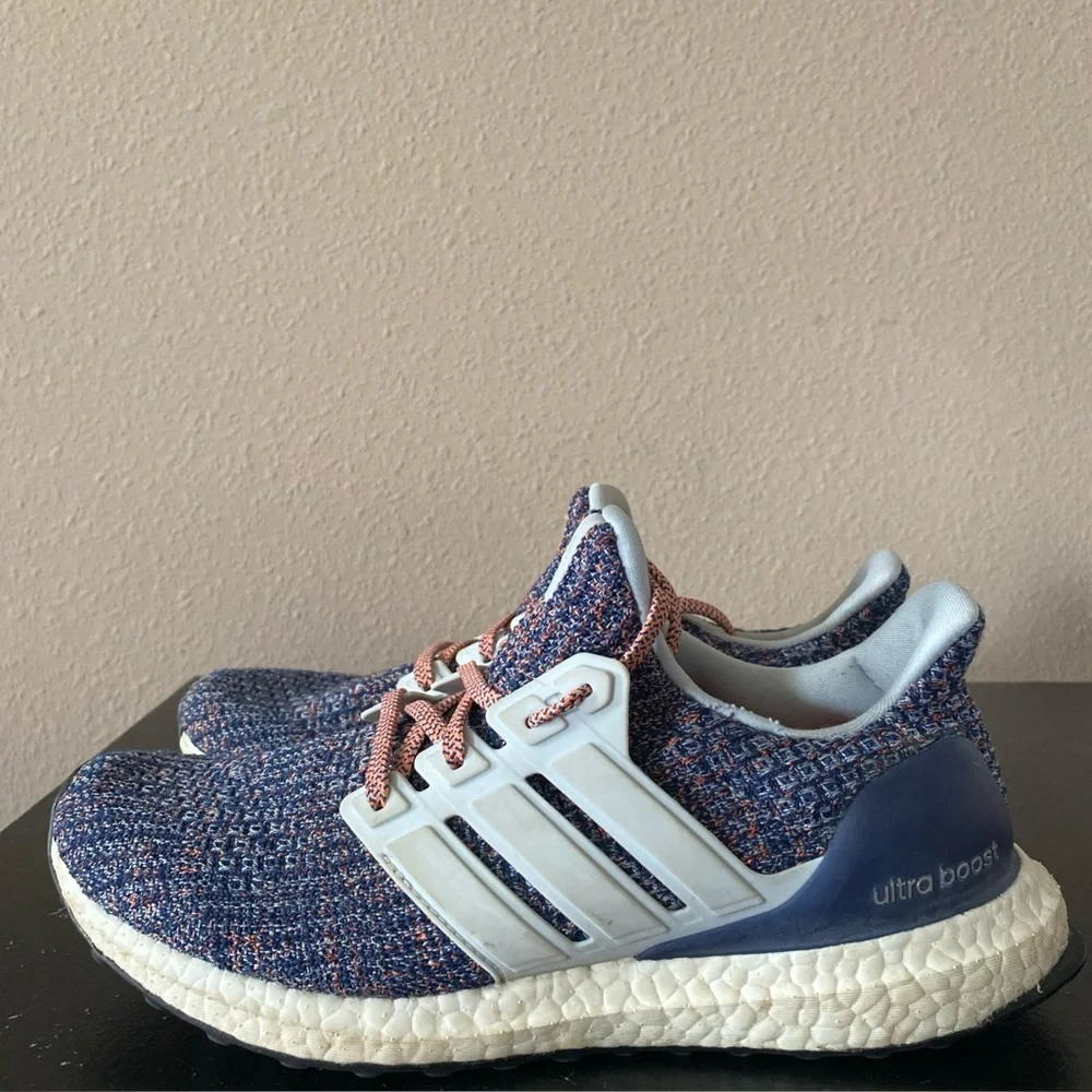 Adidas Ultra Boost Women's Running Shoes - Navy Pink